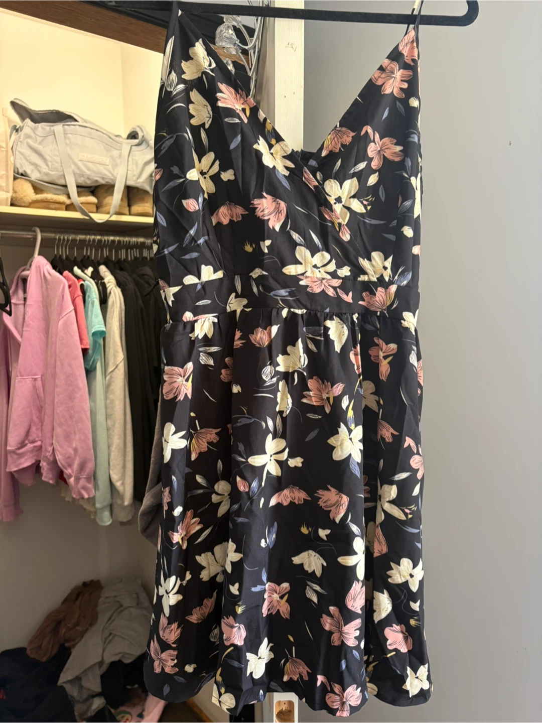 Floral Print Slip Dress