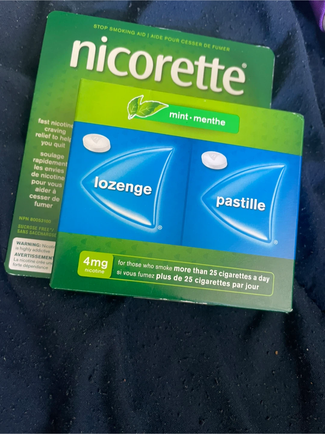 Nicorette 4mg Mint Lozenges - 80 Count - photo 3