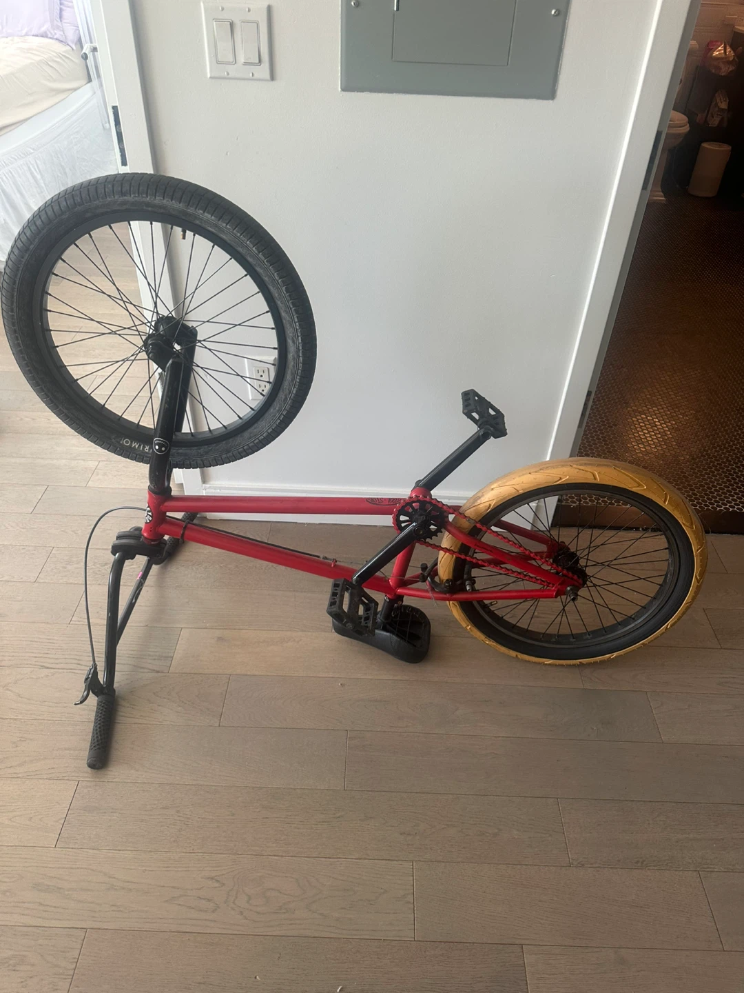 Red BMX Bike oddssey - photo 2