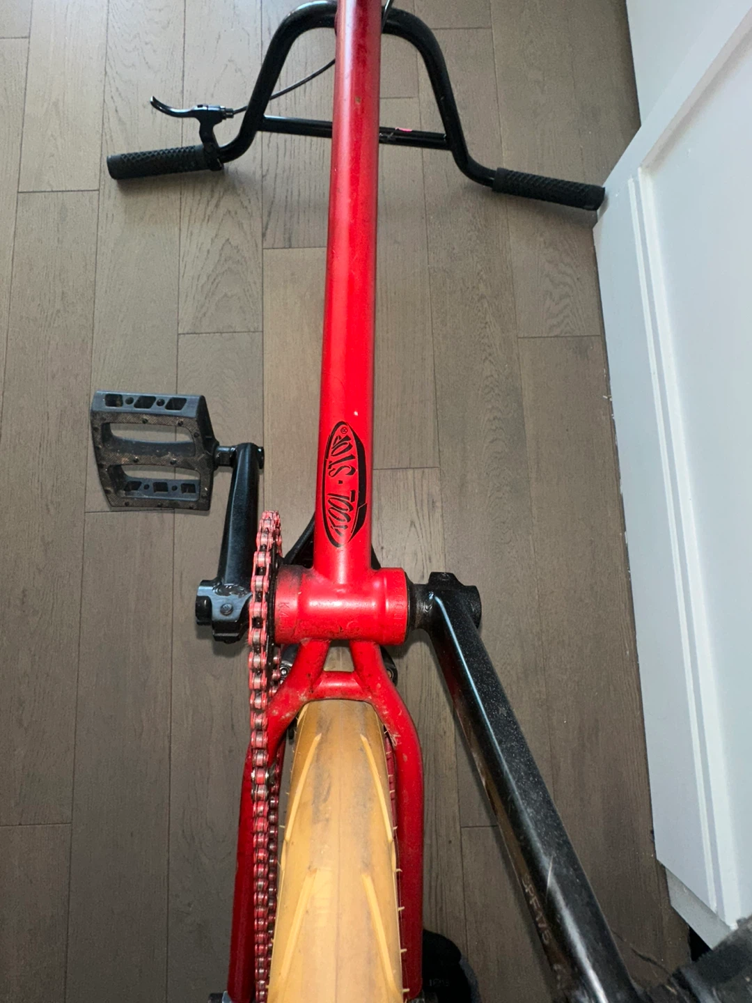 Red BMX Bike oddssey - photo 4