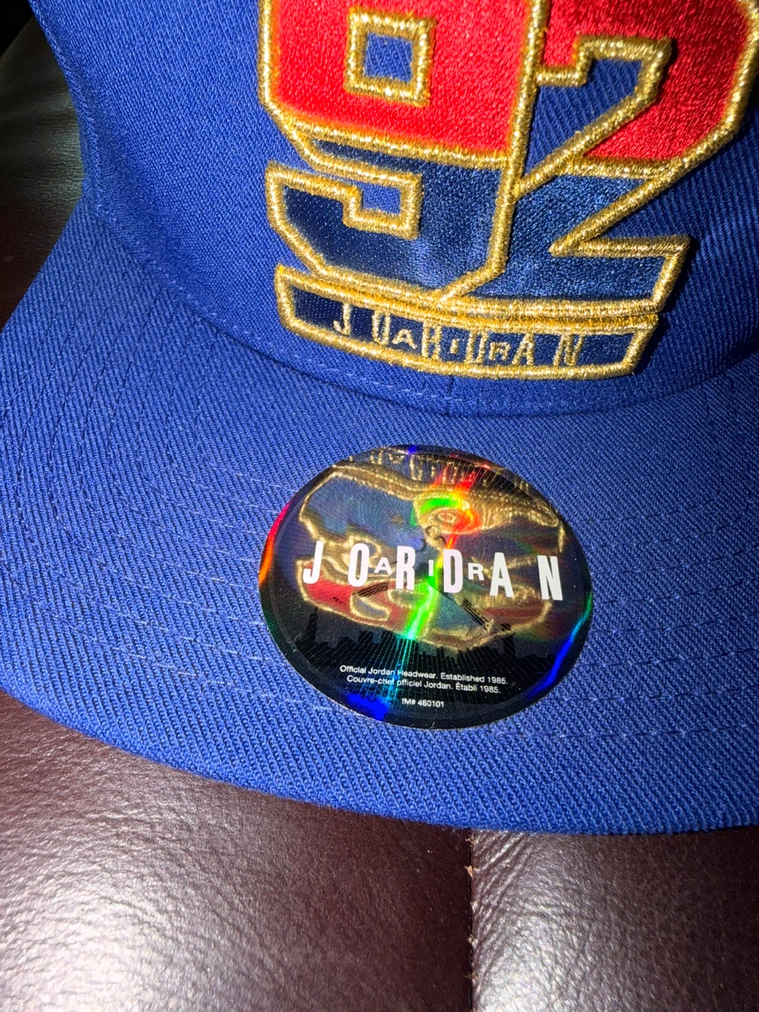 Jordan '92 Snapback Hat Royal Blue NWOT - photo 2
