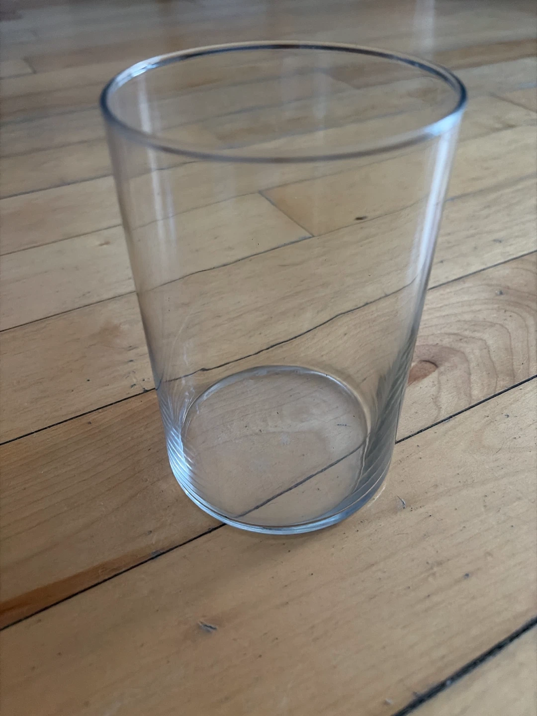 Clear Glass Cylinder Vase - photo 2