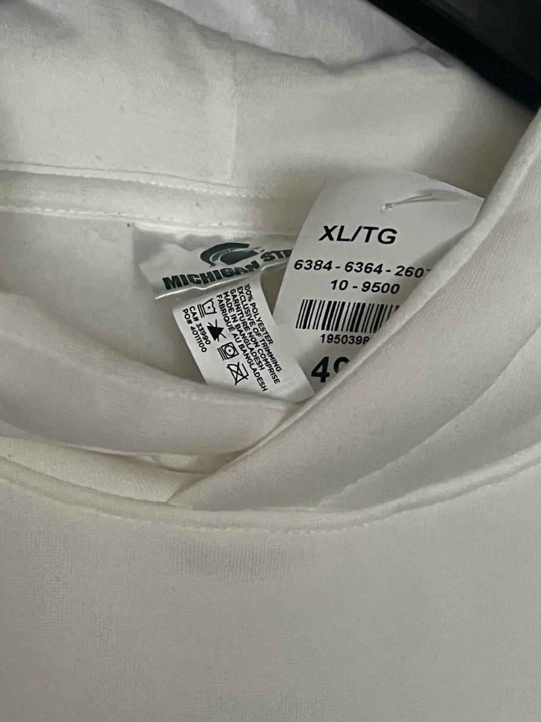 Michigan State Spartans Hoodie XL New w Tags - photo 3