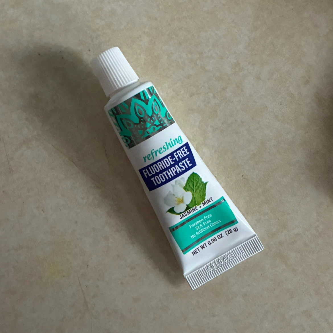 GuruNanda Fluoride-Free Toothpaste - Jasmine + Mint