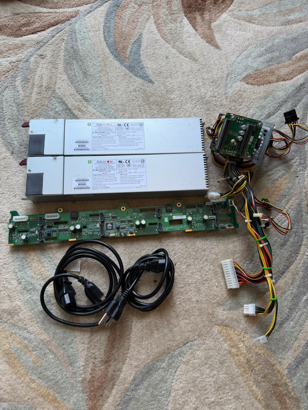 Supermicro 1U Power Supply 700W PSU PDB Drive Backplane