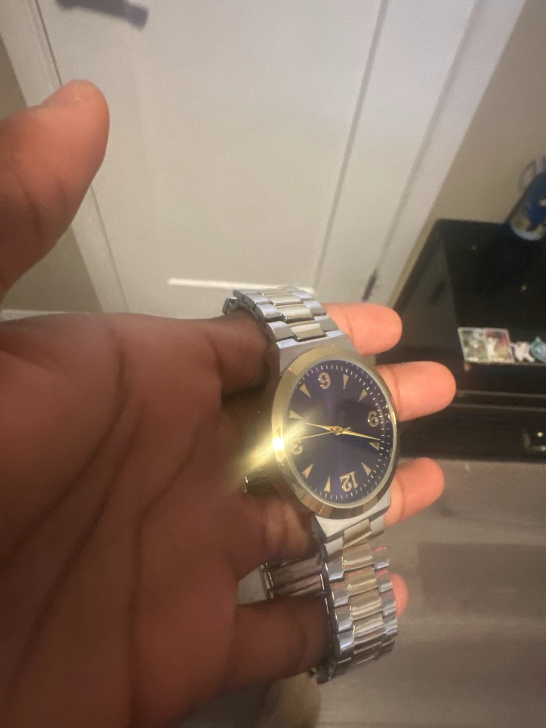 Men's purple gold Watch - photo 3