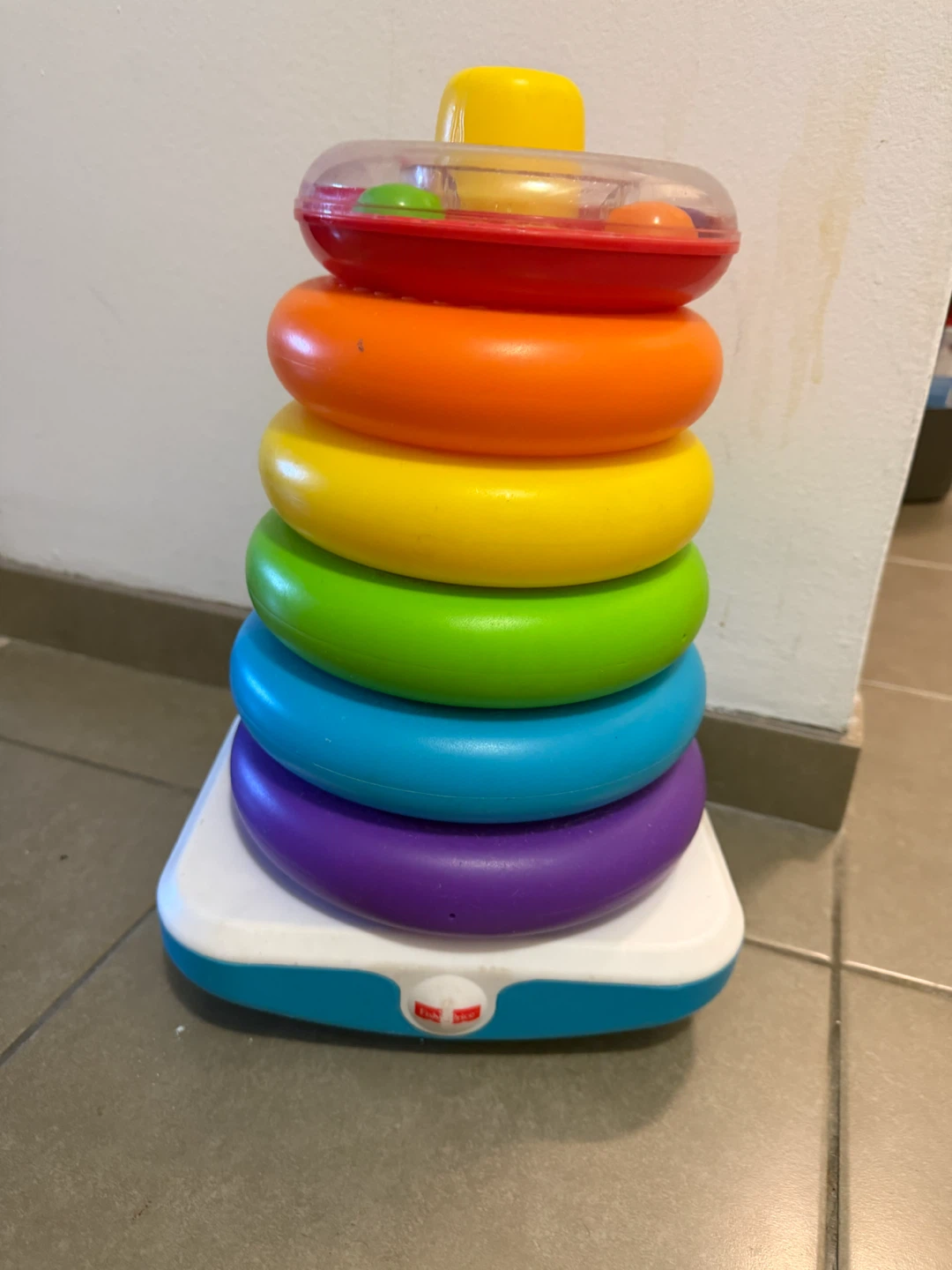Fisher-Price Giant Rock-a-Stack Ring Stacker Toy