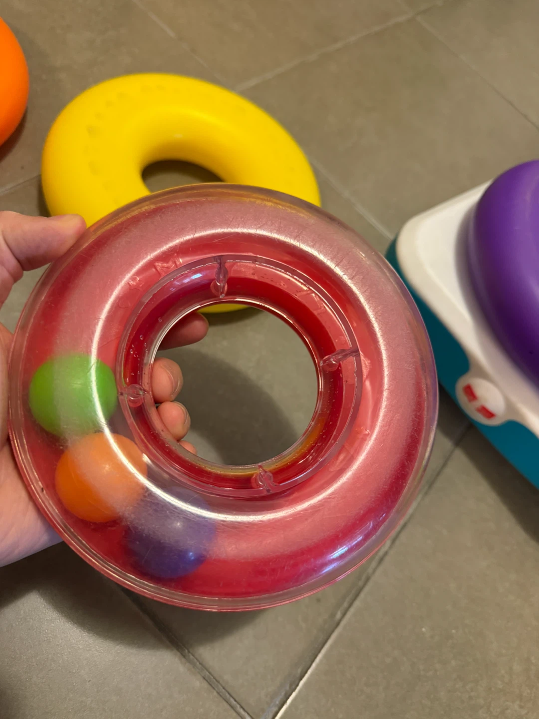 Fisher-Price Giant Rock-a-Stack Ring Stacker Toy - photo 2