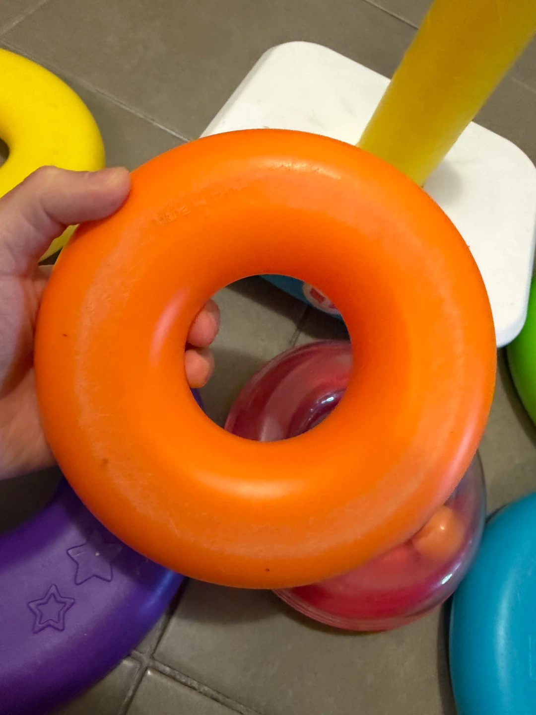 Fisher-Price Giant Rock-a-Stack Ring Stacker Toy - photo 3