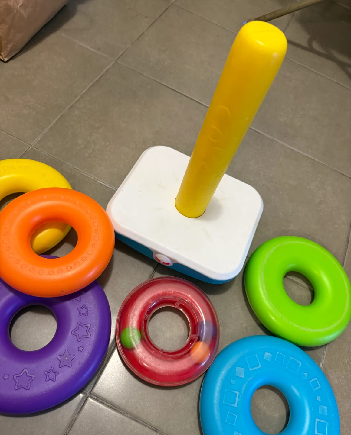 Fisher-Price Giant Rock-a-Stack Ring Stacker Toy - photo 4