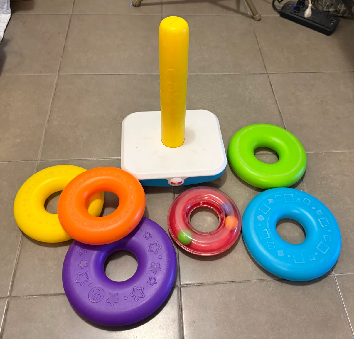 Fisher-Price Giant Rock-a-Stack Ring Stacker Toy - photo 5