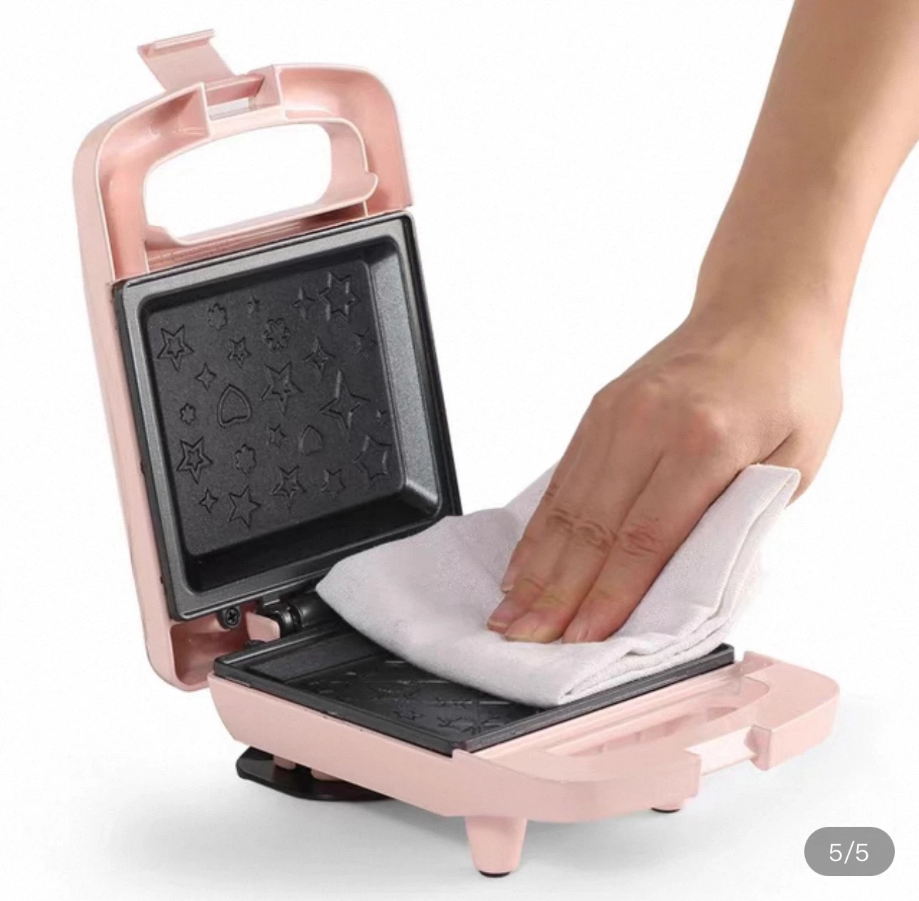 Hongmei Pink Sandwich Maker - photo 5
