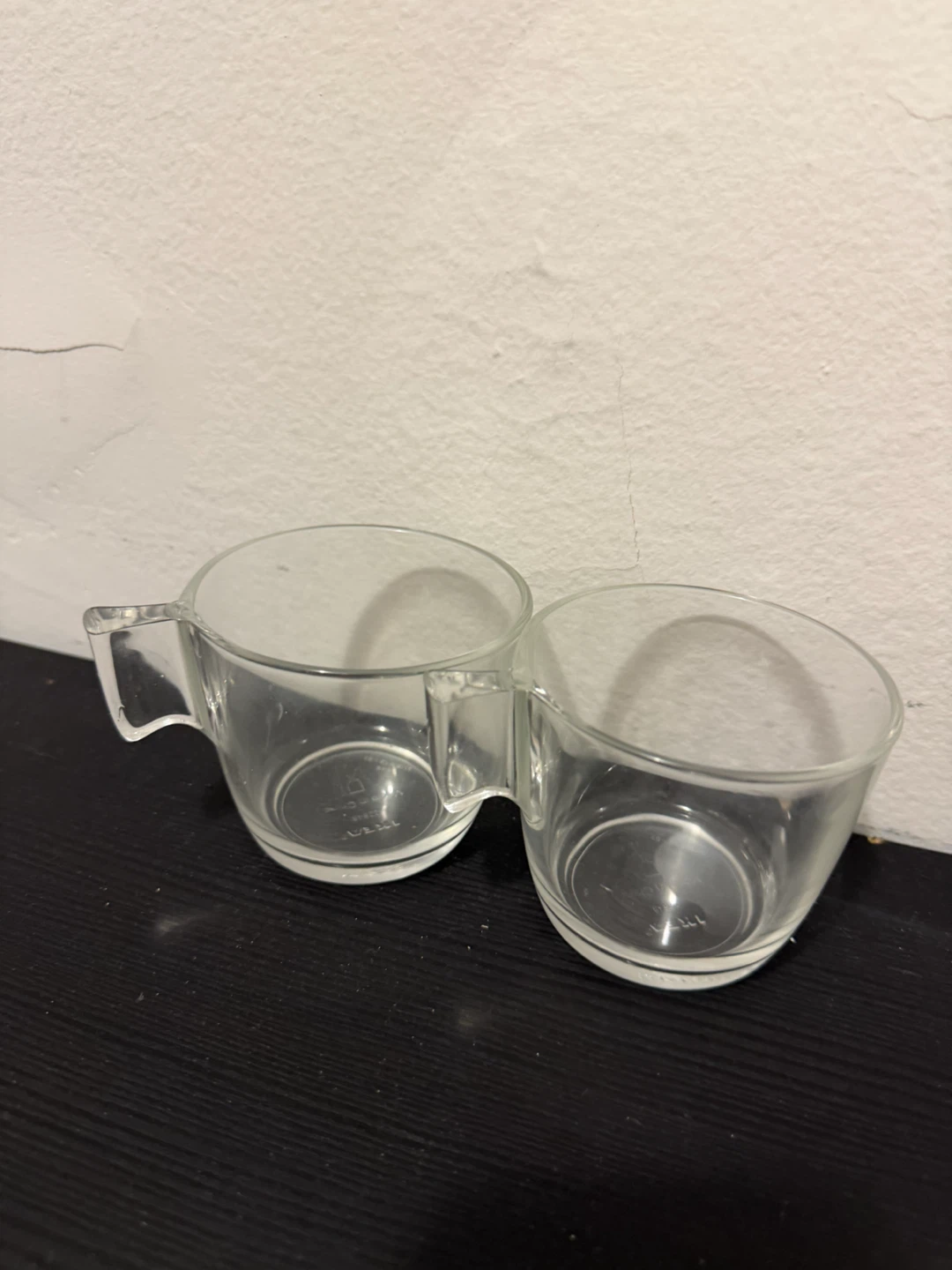 Set of 6 IKEA Clear Glass Espresso / Tea Mugs - photo 2