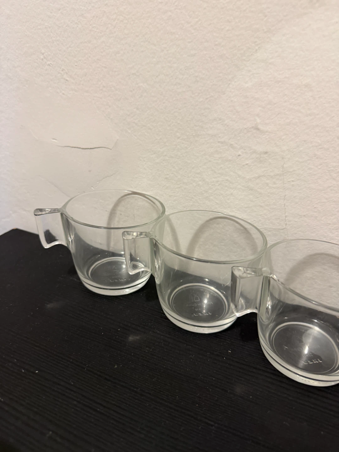 Set of 6 IKEA Clear Glass Espresso / Tea Mugs - photo 4