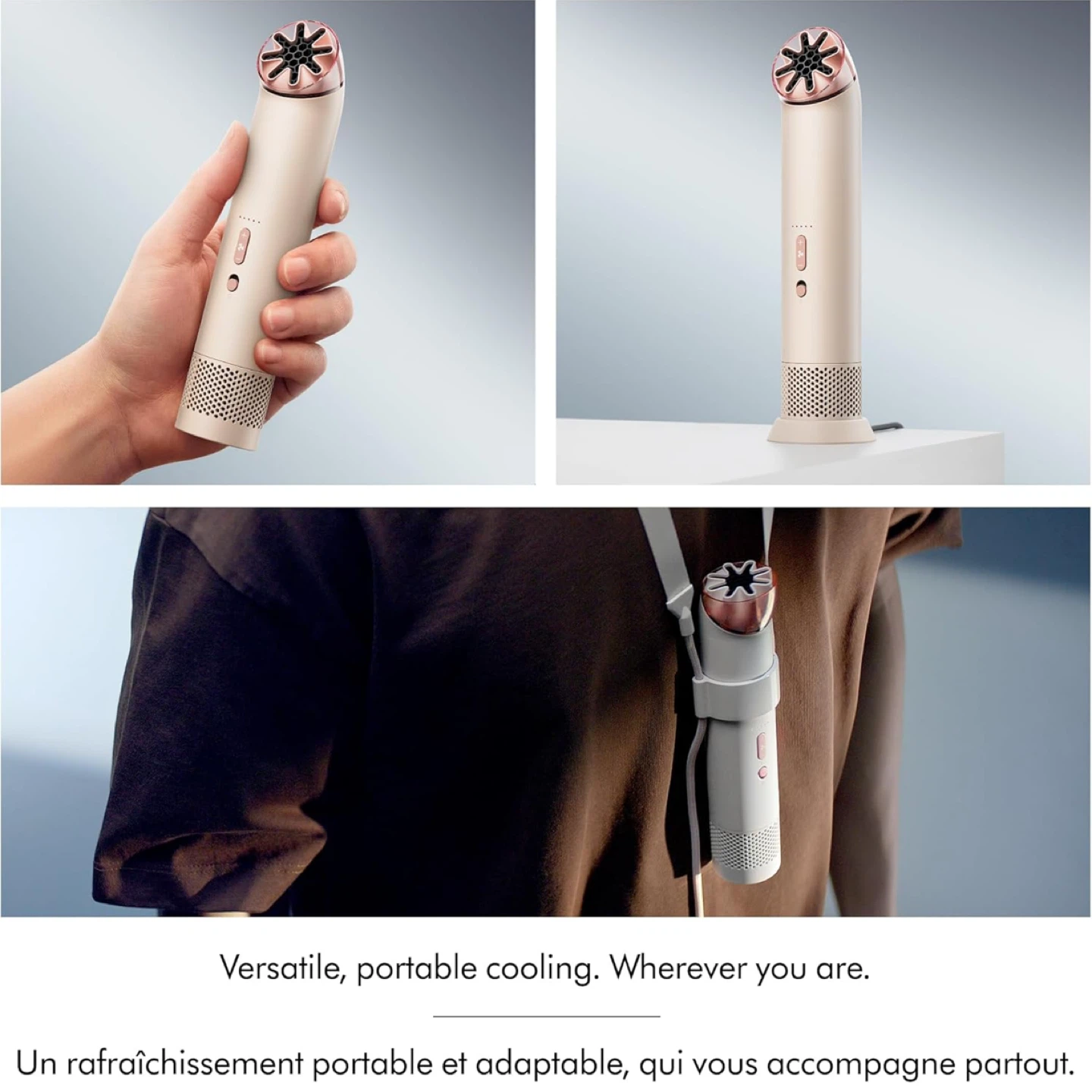 Dyson HushJet Mini Cool Personal Fan (Stone/Blush) - photo 4