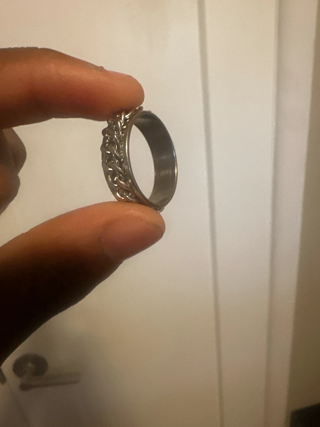 Chain Spinner Ring gold and silver - photo 3