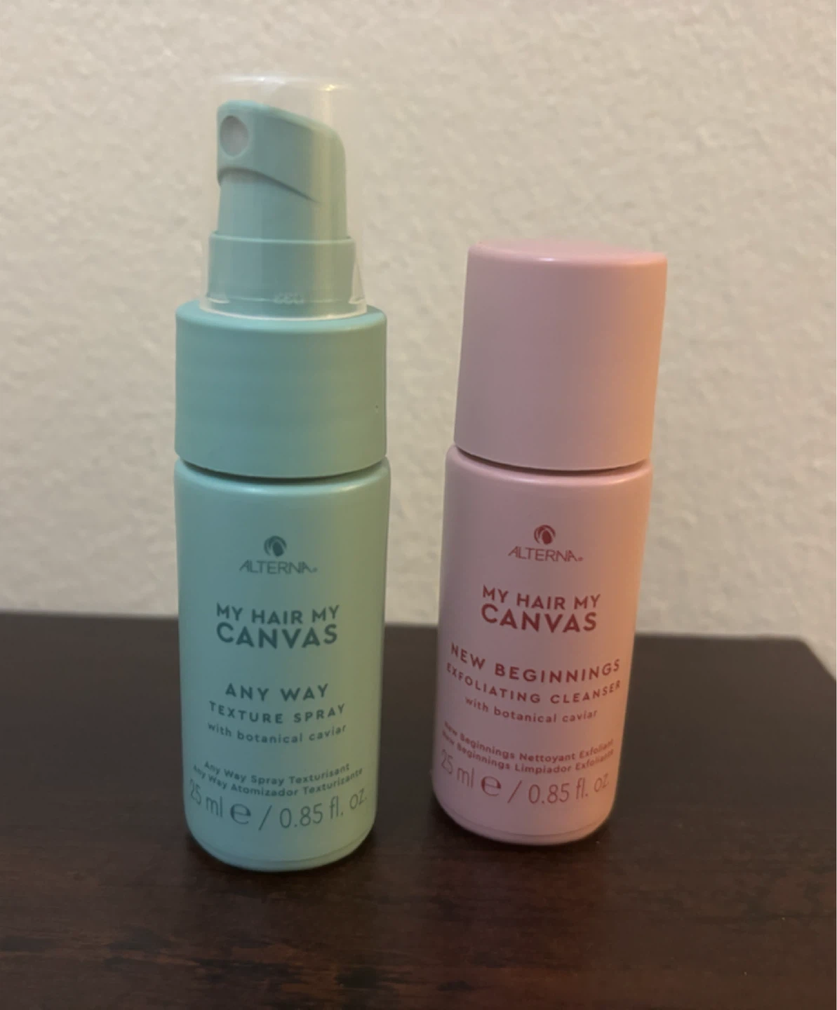 NEW-Alterna My Hair My Canvas Texture Spray & Cleanser Set