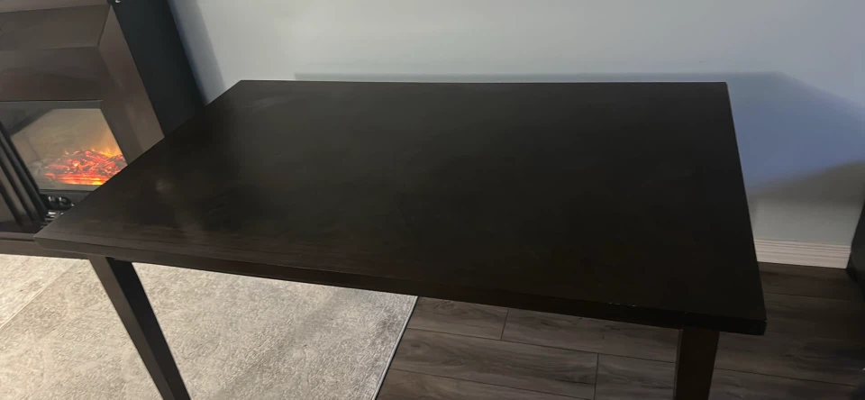 Dark Wood Dining Table - photo 2