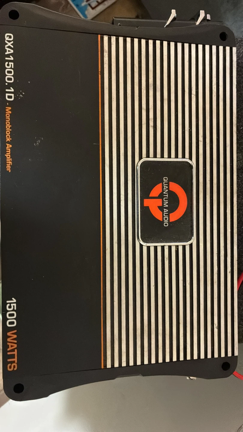 Quantum Audio QXA1500.1D Monoblock Amplifier - 1500 Watts