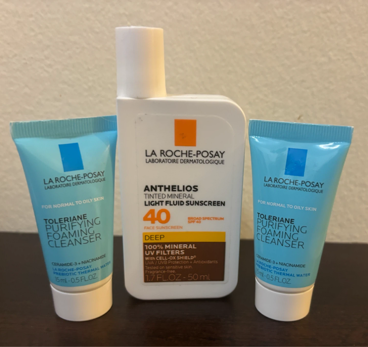 NEW-3pcs La Roche Porsay Skin Set