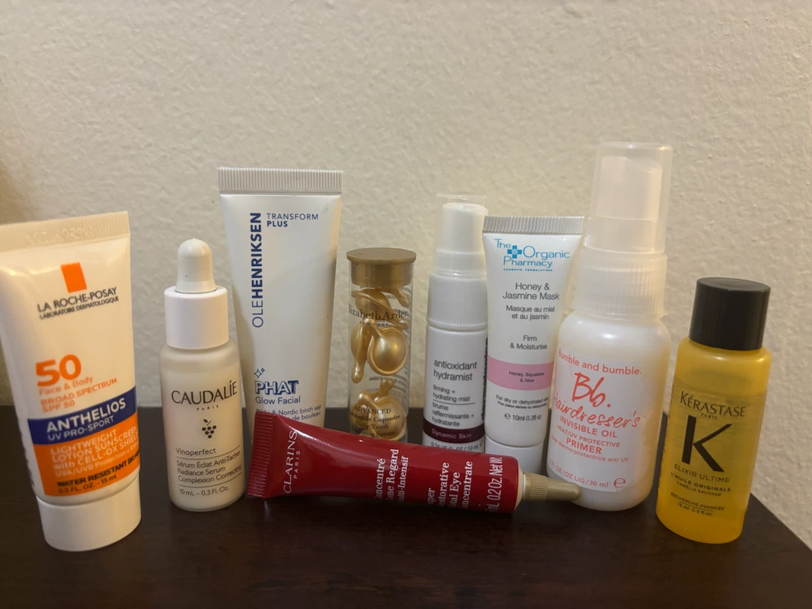 NEW-9 pcs-High End Beauty Samples Lot