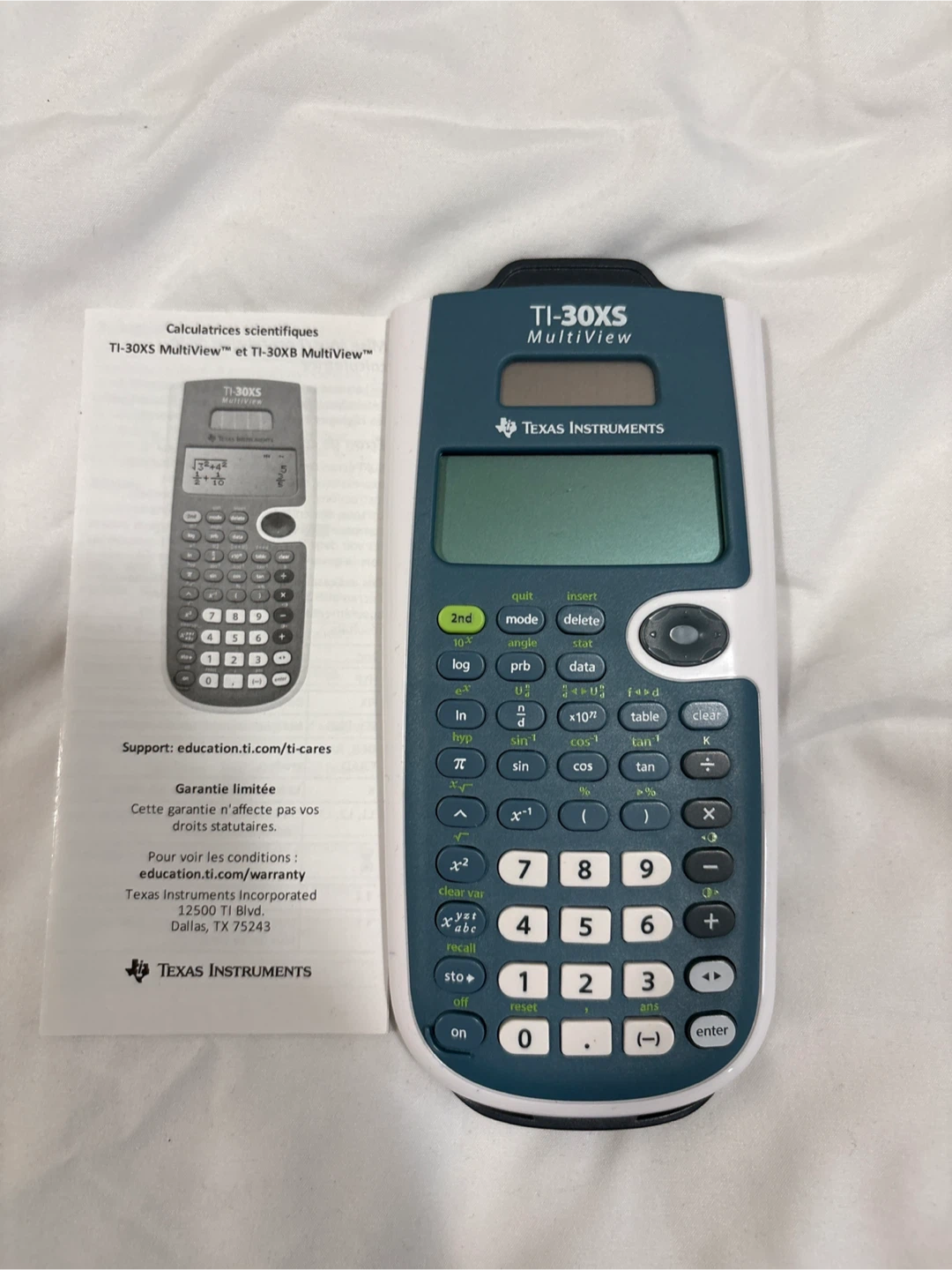 Texas Instruments TI-30XS MultiView Scientific Calculator