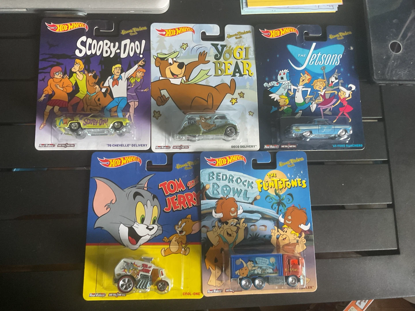 Hot Wheels Hanna-Barbera Series Die-Cast Cars
