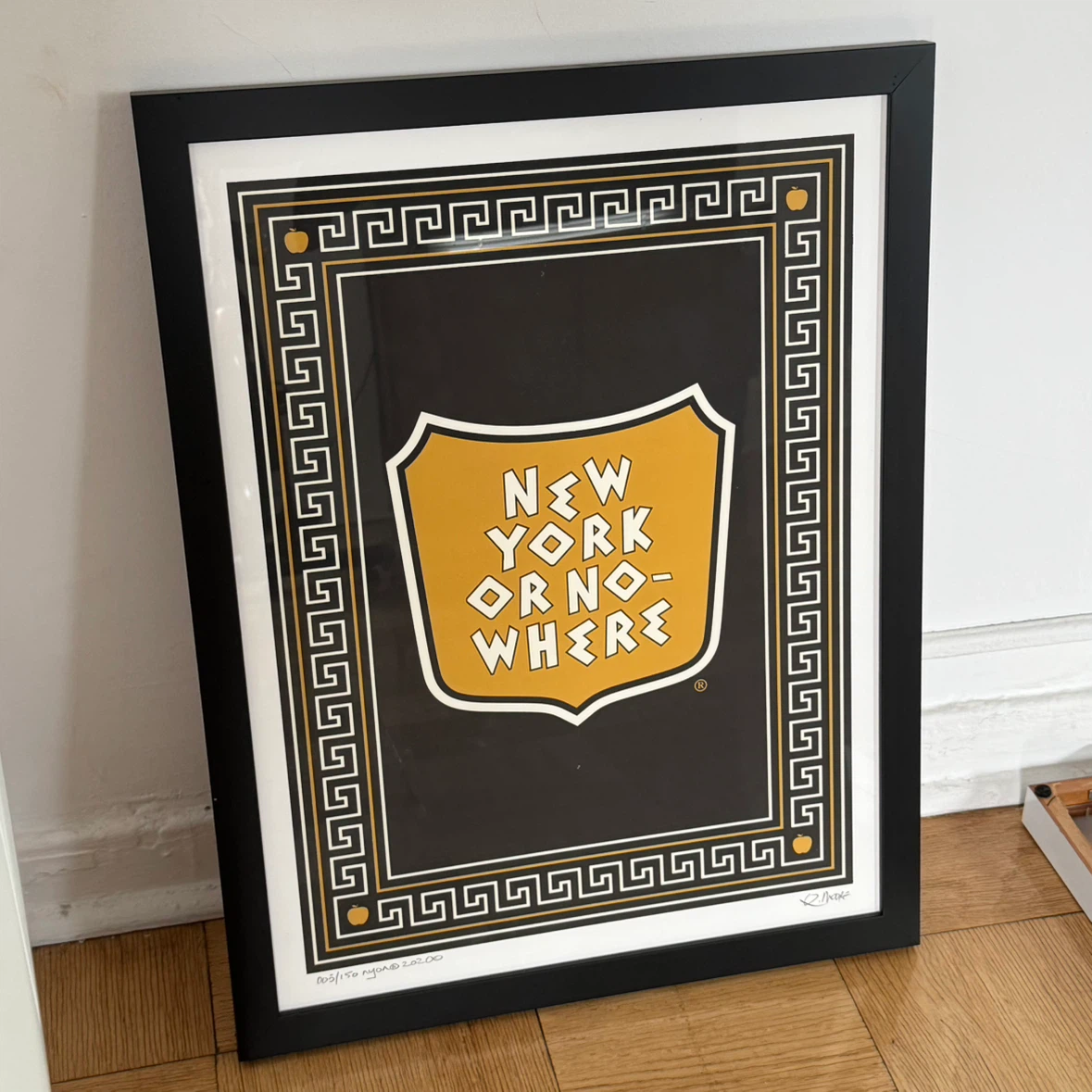 New York or Nowhere Framed Print