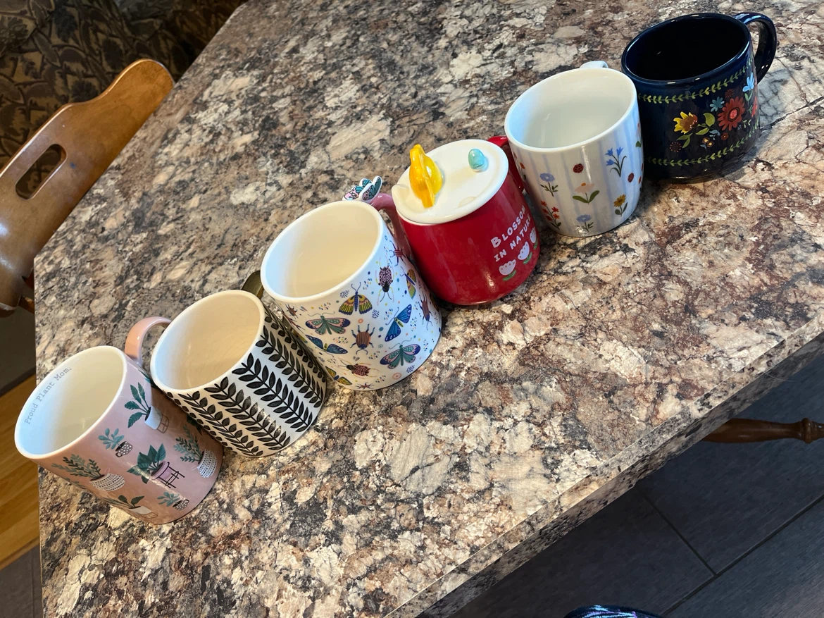 Assorted Mugs with Various Designs