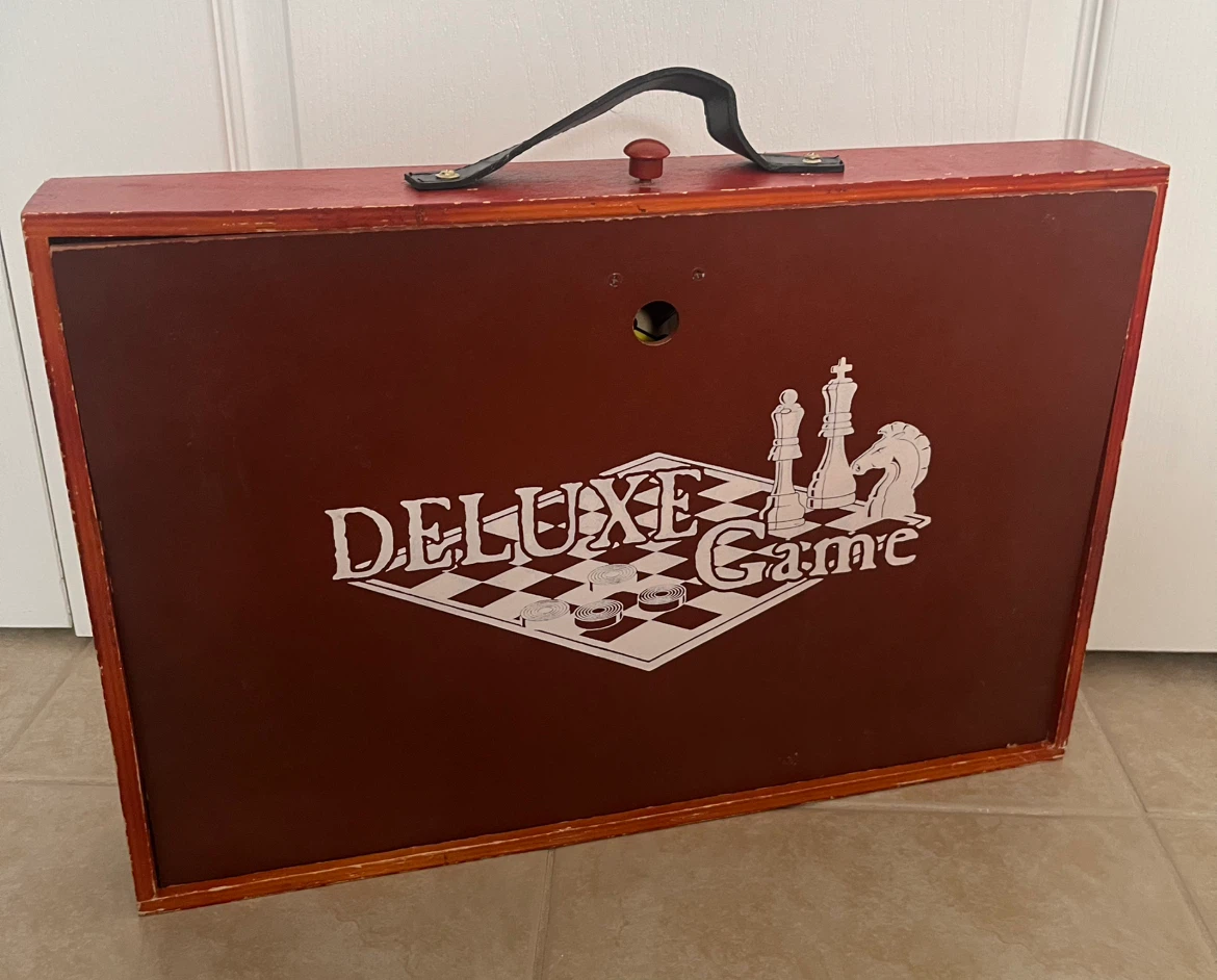 Vintage Challenge Master Deluxe Board Game Travel Set - photo 2