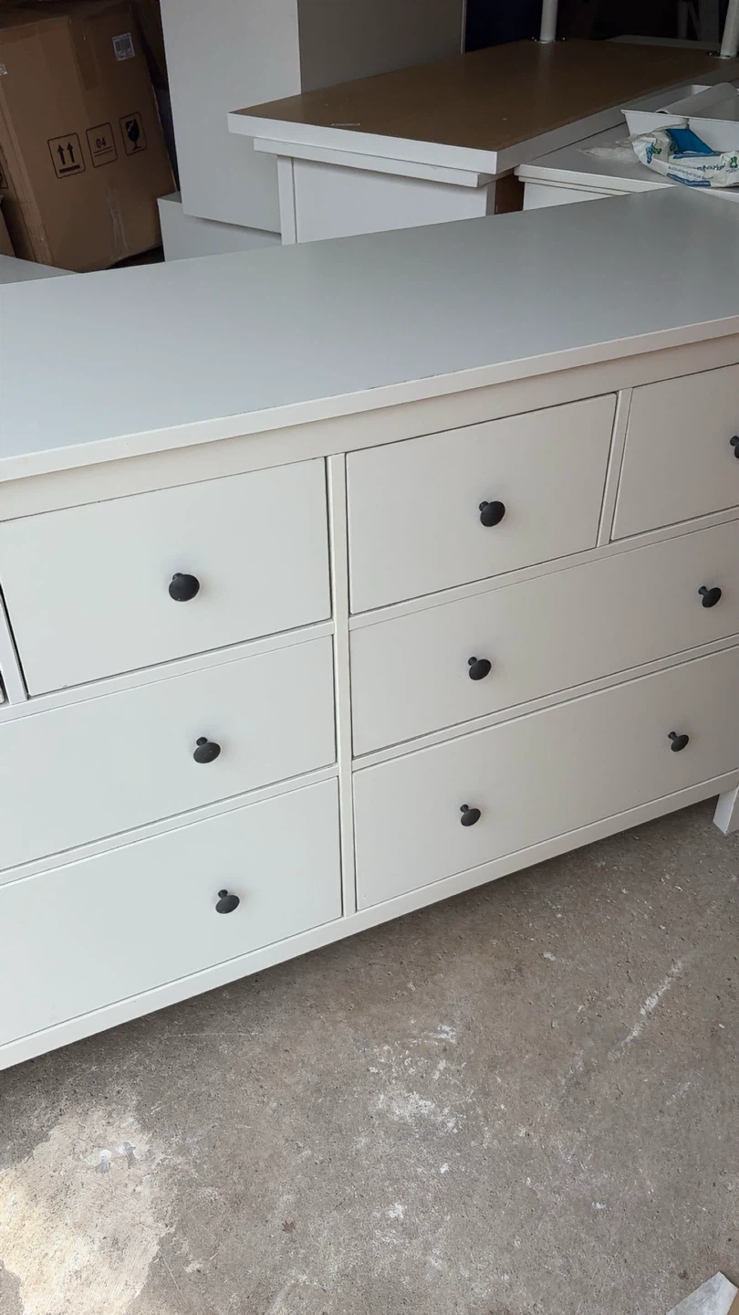White 8-Drawer hemnes  Dresser - photo 2