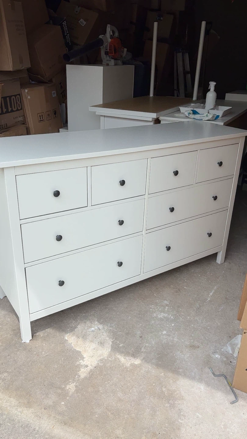 White 8-Drawer hemnes  Dresser - photo 3