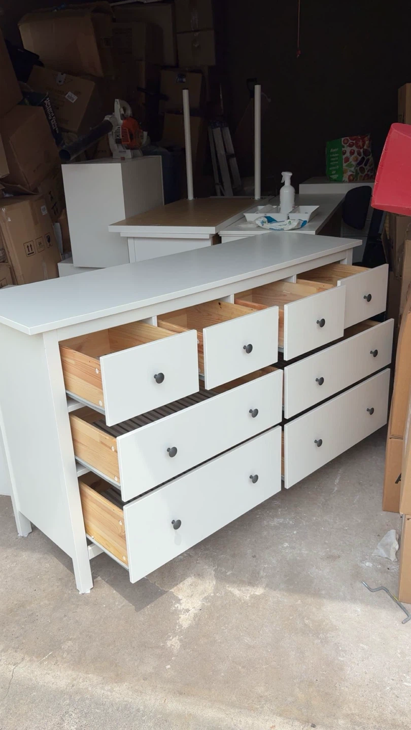 White 8-Drawer hemnes  Dresser - photo 4