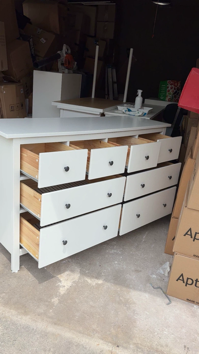 White 8-Drawer hemnes  Dresser - photo 5