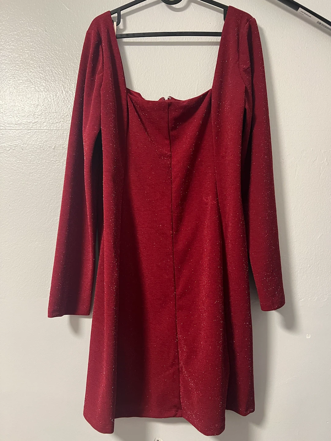 BCBGeneration Red Sparkly Dress - XL