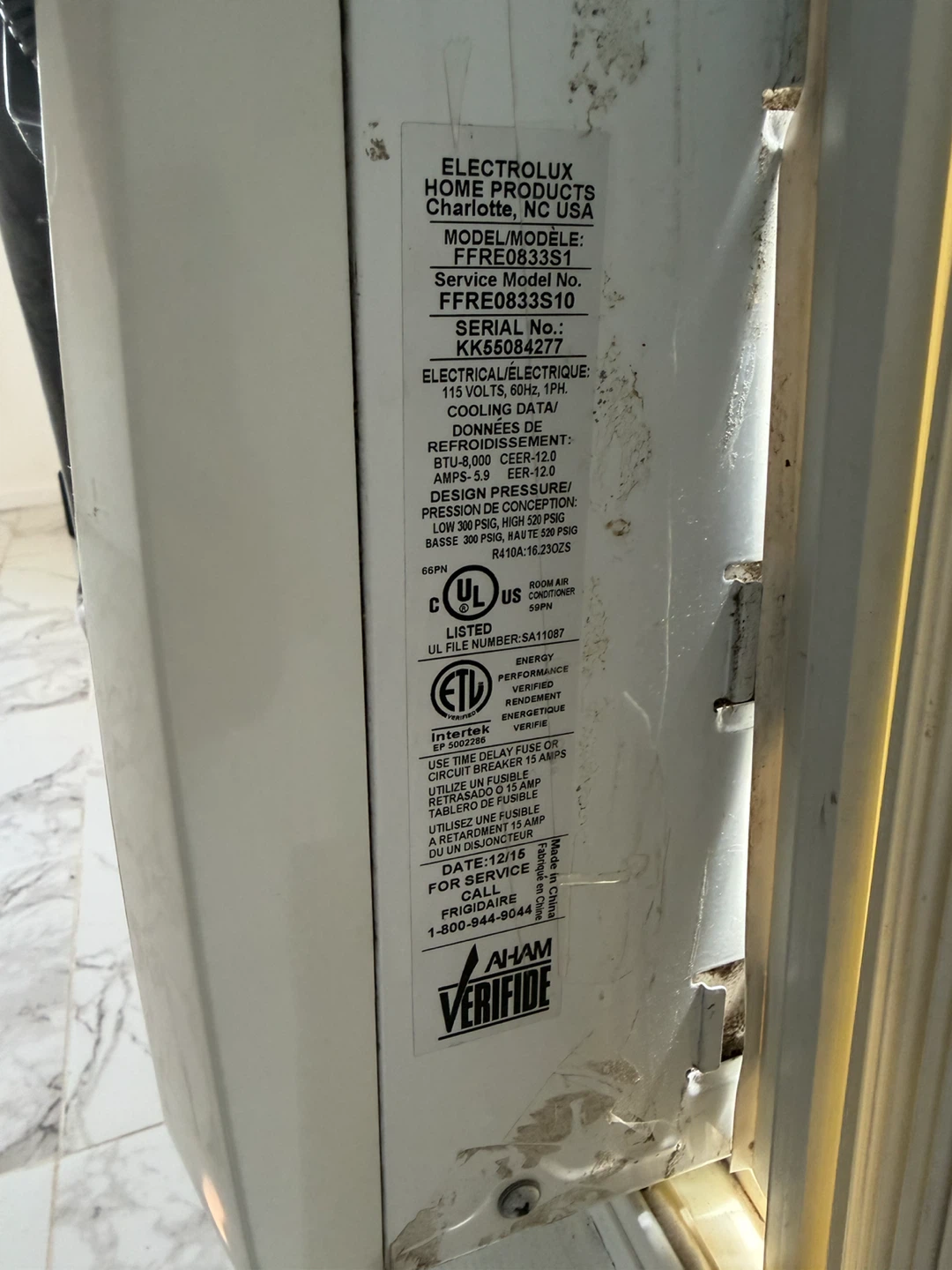 Two window AC units, 8000 BTU each - photo 4
