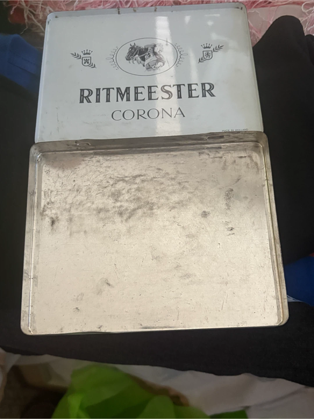 Ritmuester Corona Cigars Tin VINTAGE - photo 2