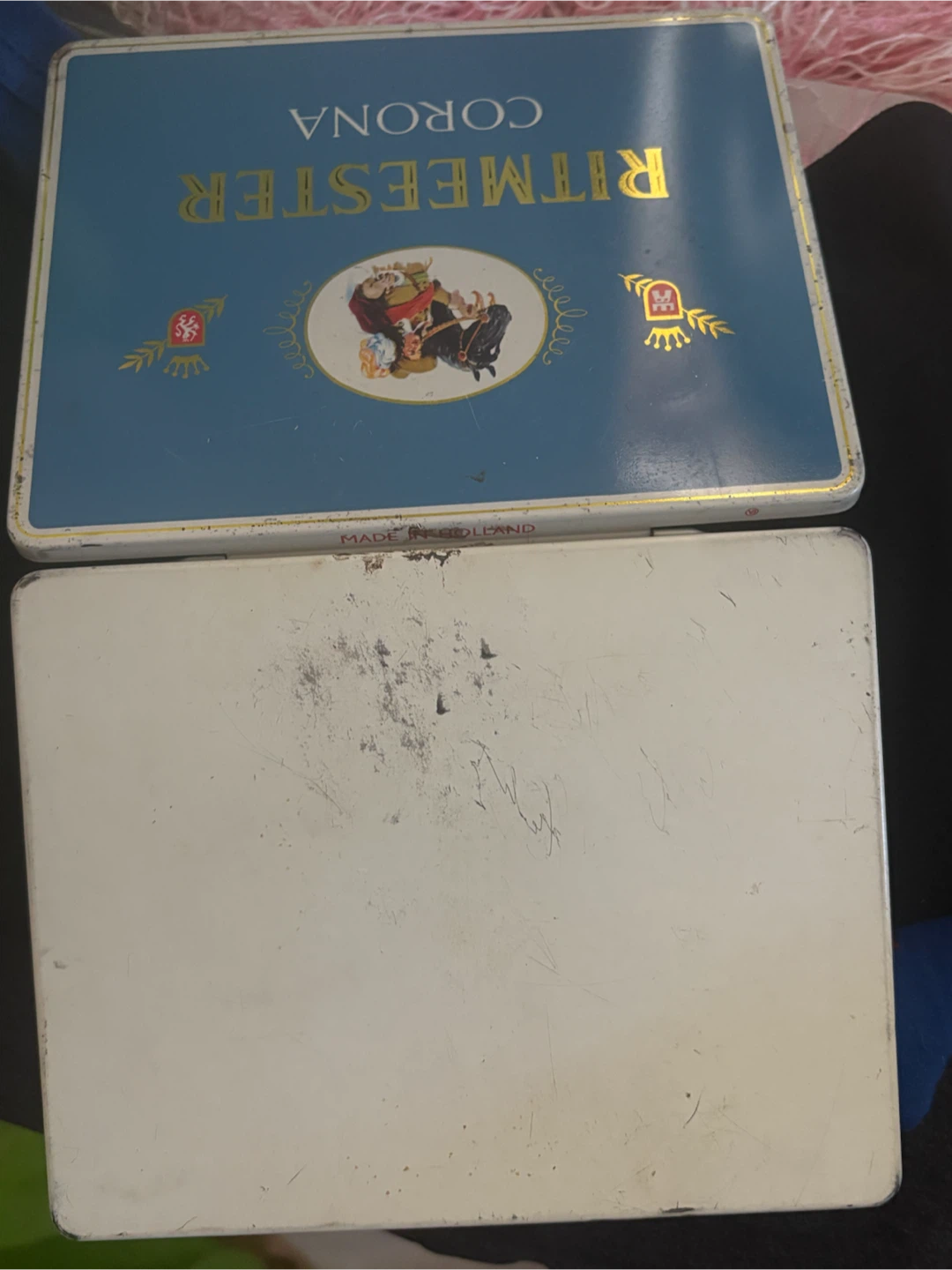 Ritmuester Corona Cigars Tin VINTAGE - photo 3