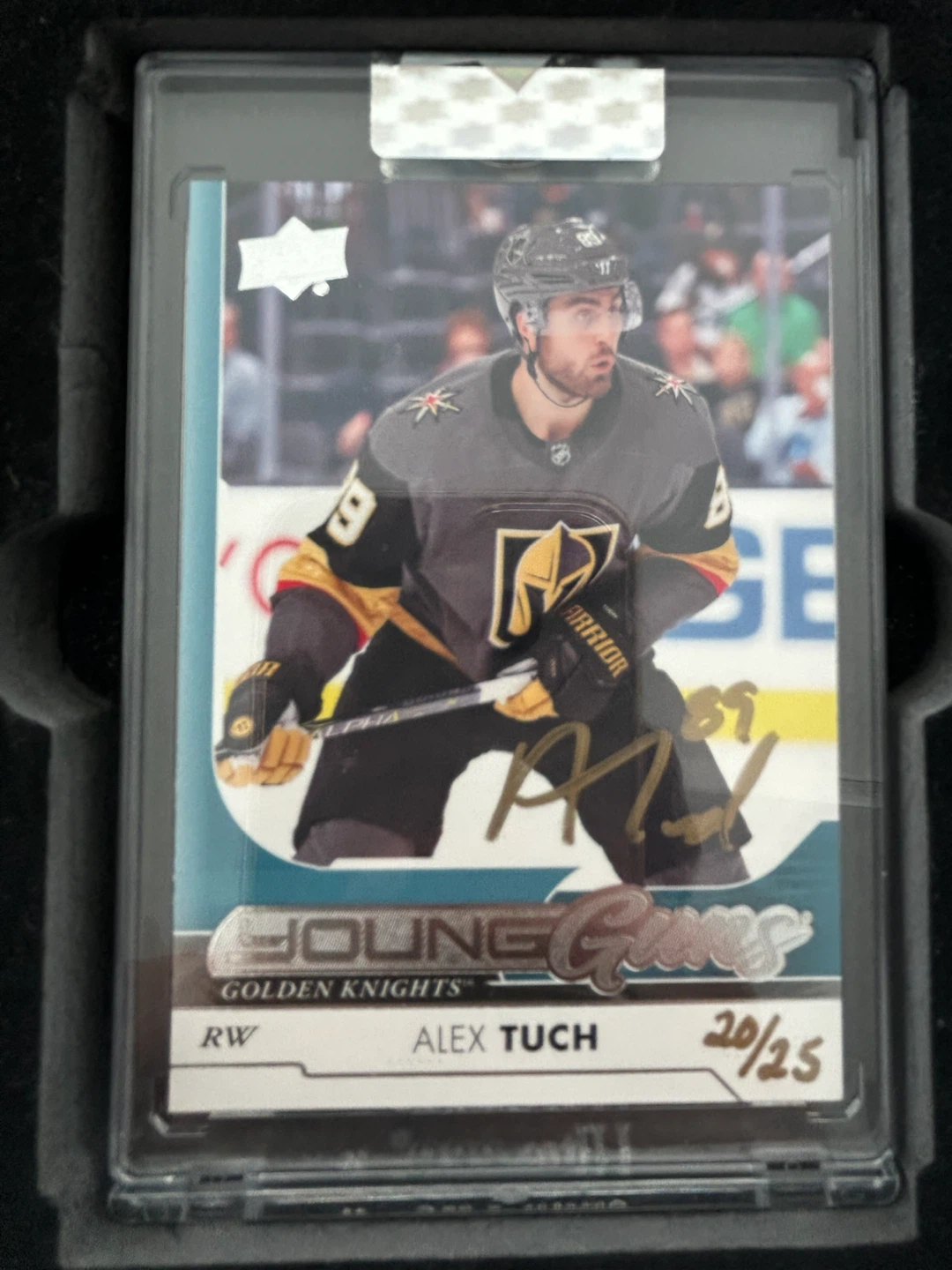 Alex Tuch Autographed 2019-2020 Upper Deck Buybacks Hockey Card