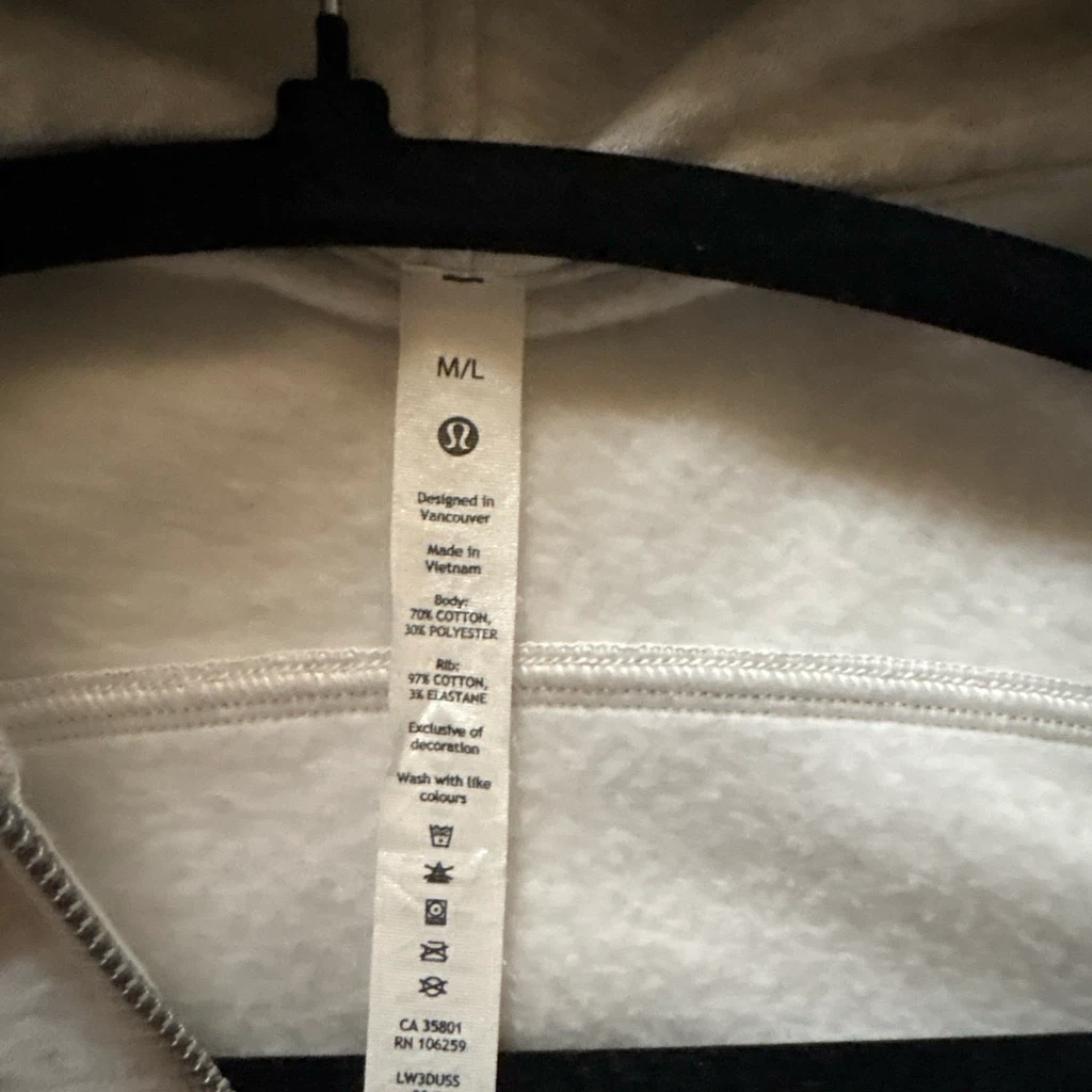 Light grey lululemon scuba - photo 4