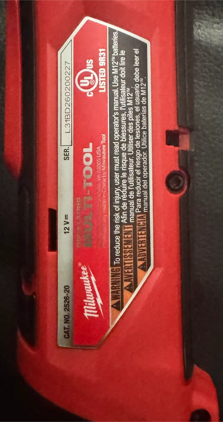 Milwaukee M12 FUEL Multi-Tool - photo 3