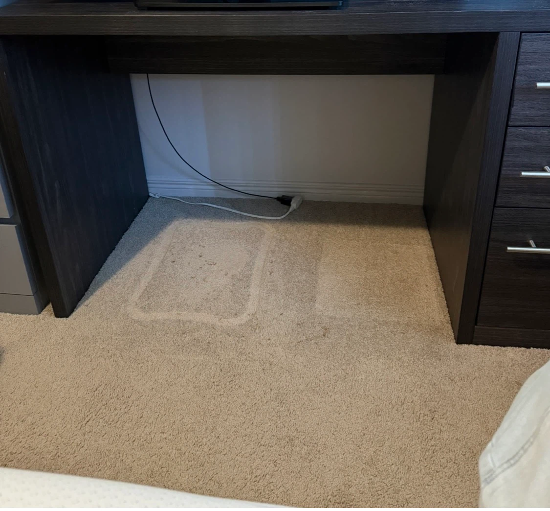 Dark Wood Desk with Hutch and Drawers - photo 4