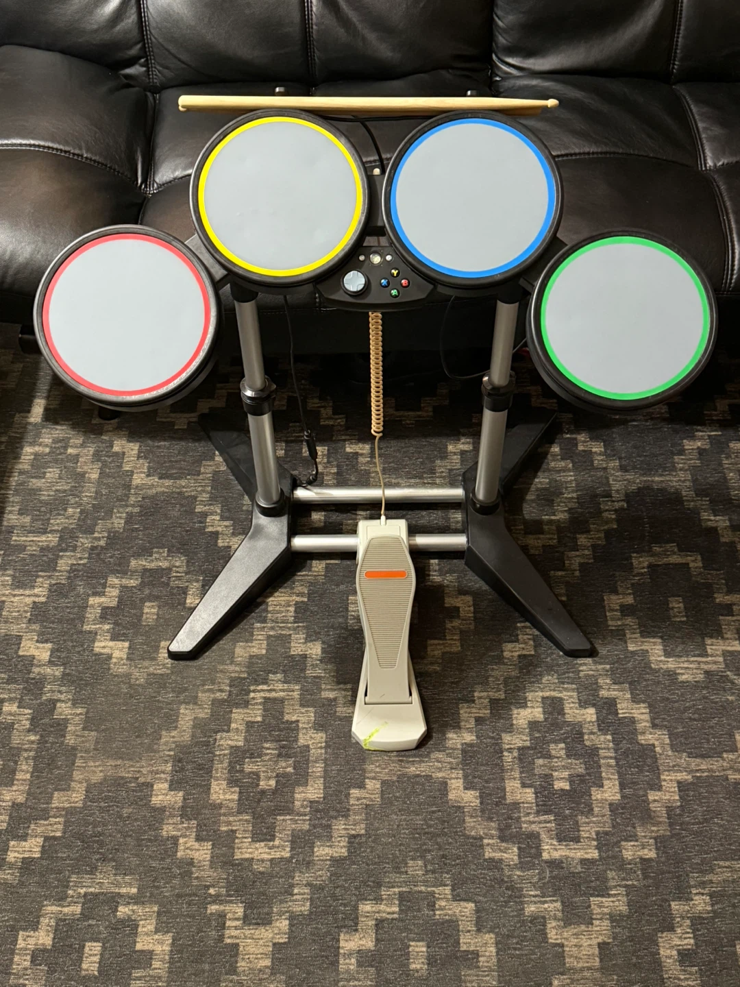 Xbox 360 Wired Rock Band Drum Set