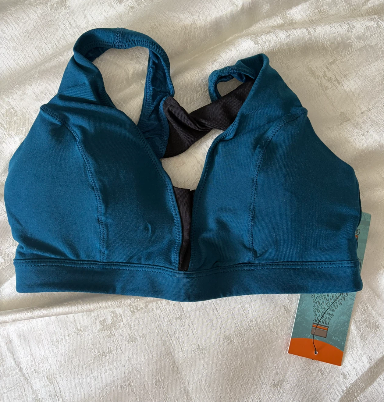 Cozy Orange Jetty Sports Bra size XS - photo 4