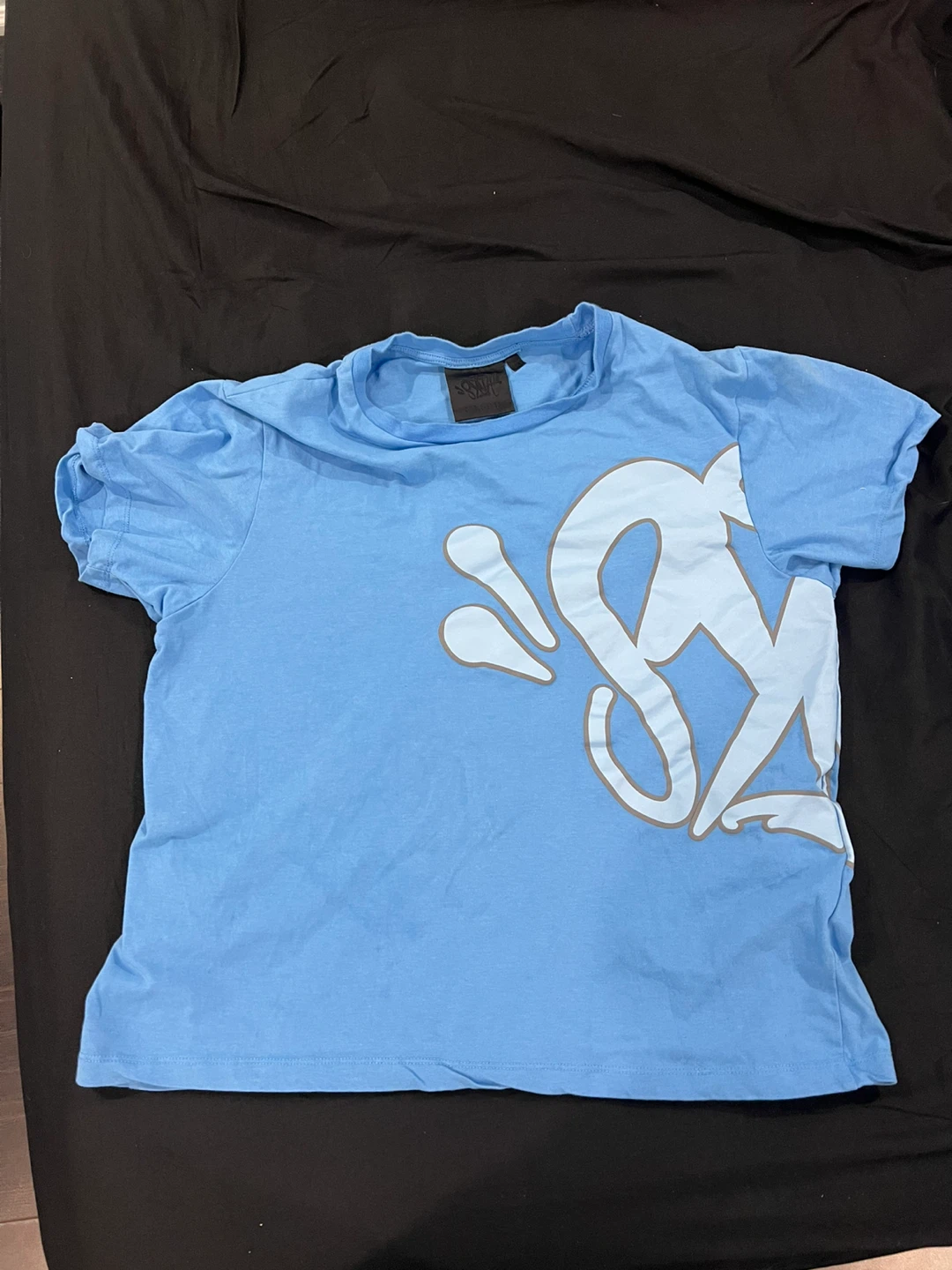 Blue syna world T-Shirt and Shorts Set