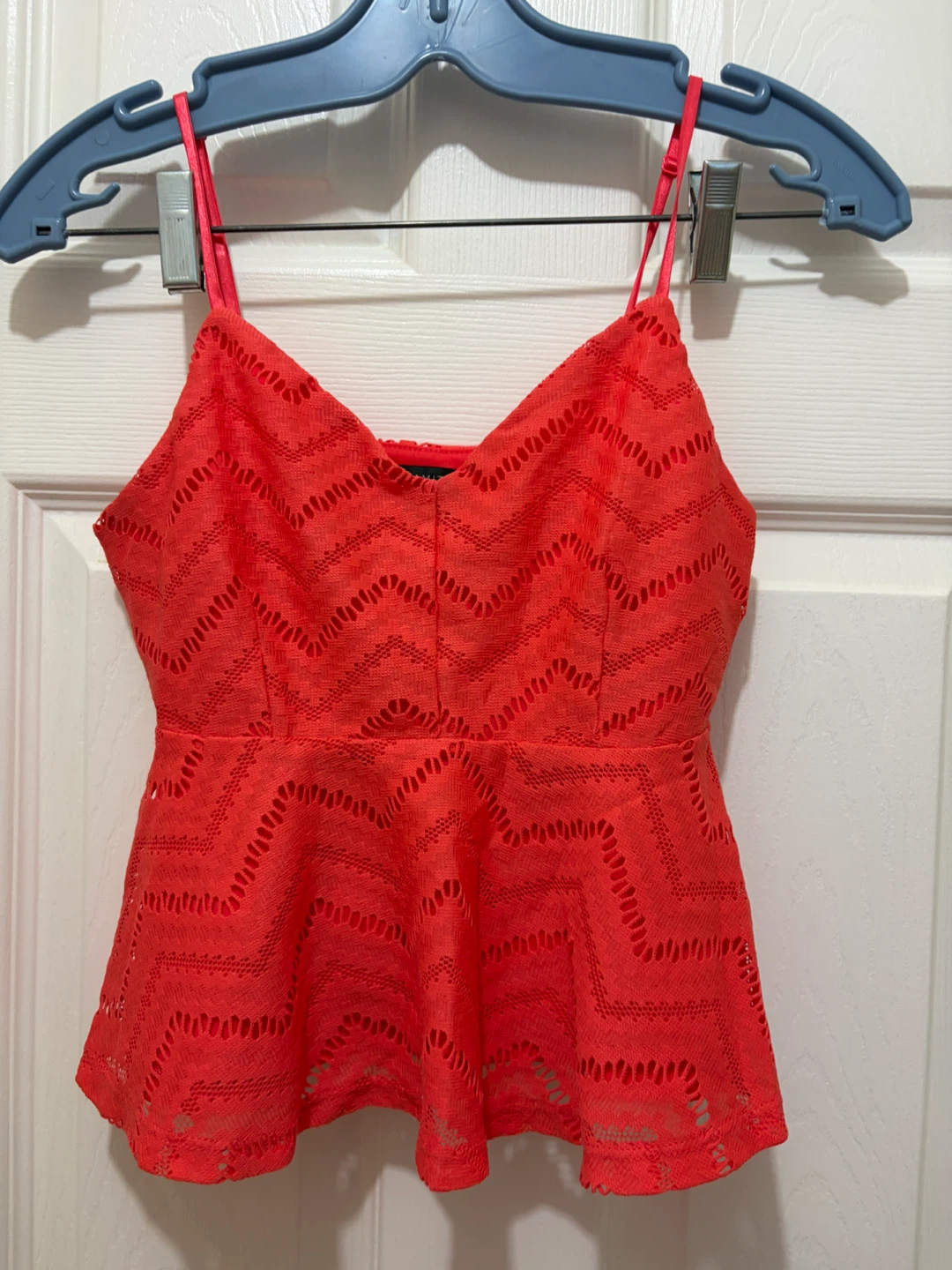 Orange tank top size XS