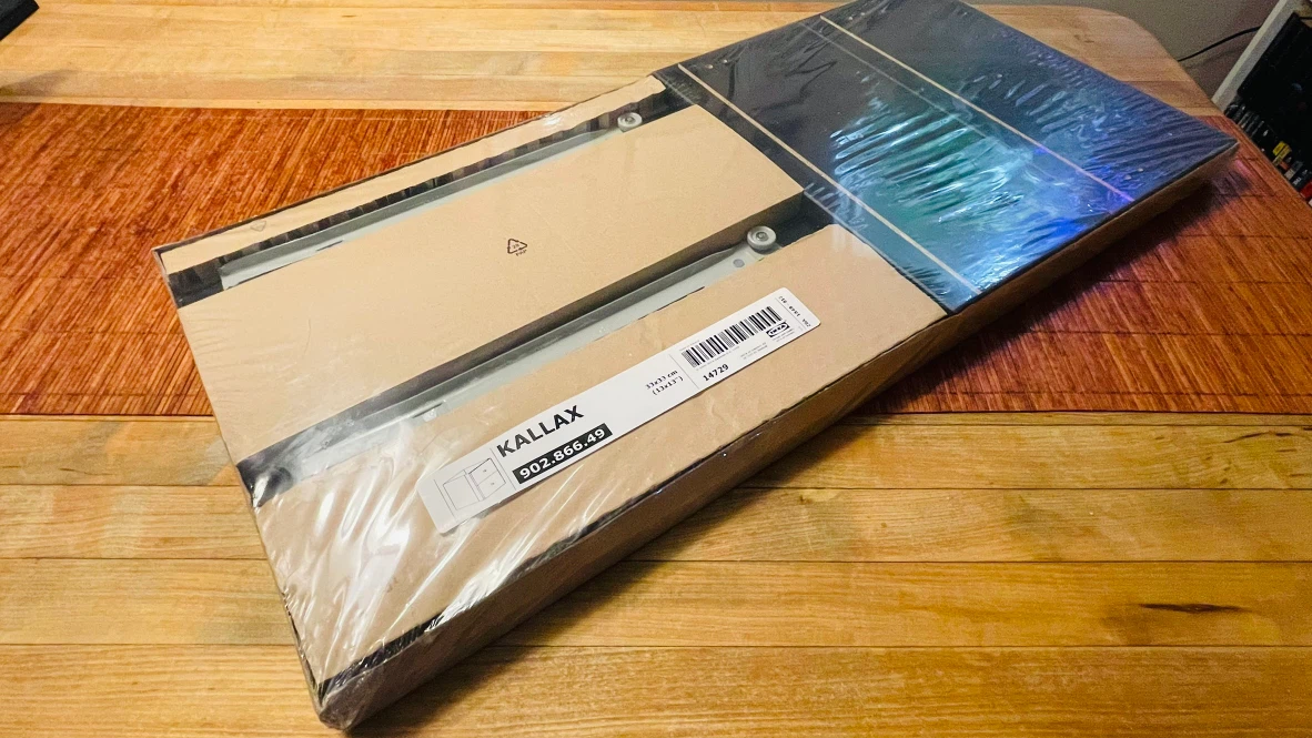 IKEA KALLAX Insert with 2 Drawers, Black-Brown – NEW/Sealed