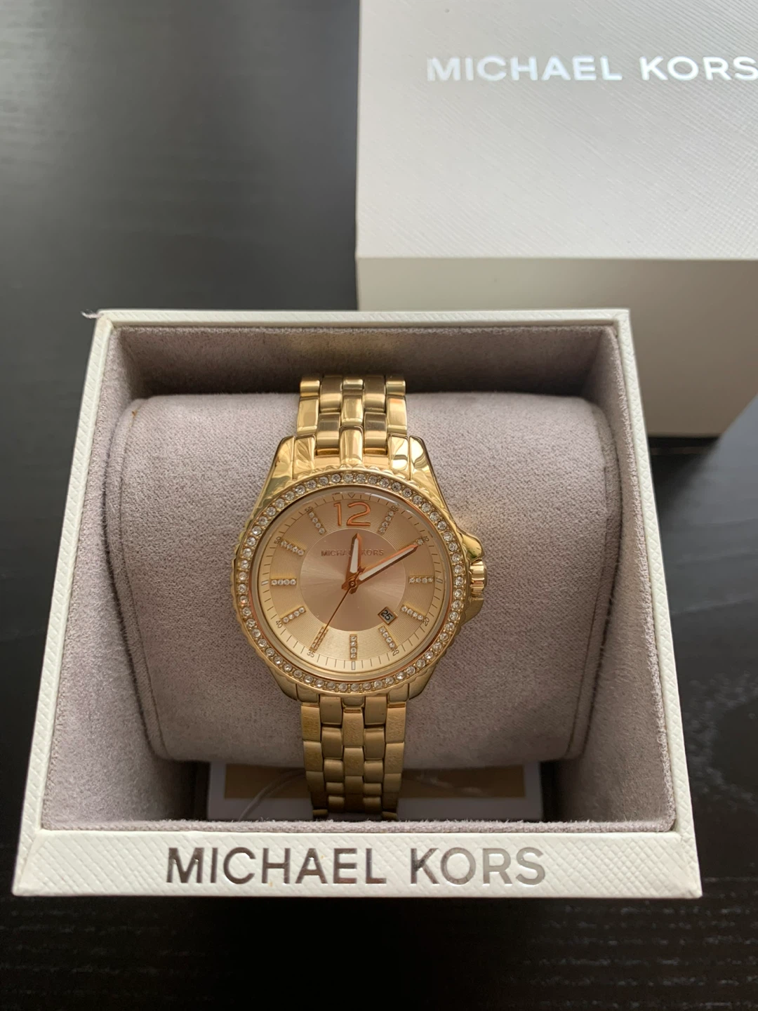 Michael Kors Gold Tone Crystal Watch - photo 3