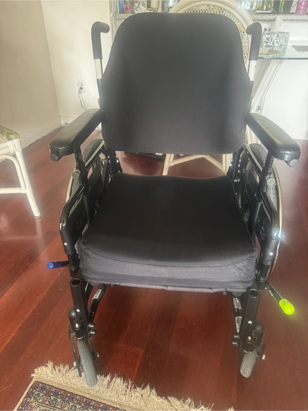 Power Plus Mobility Wheelchair- like new - photo 4