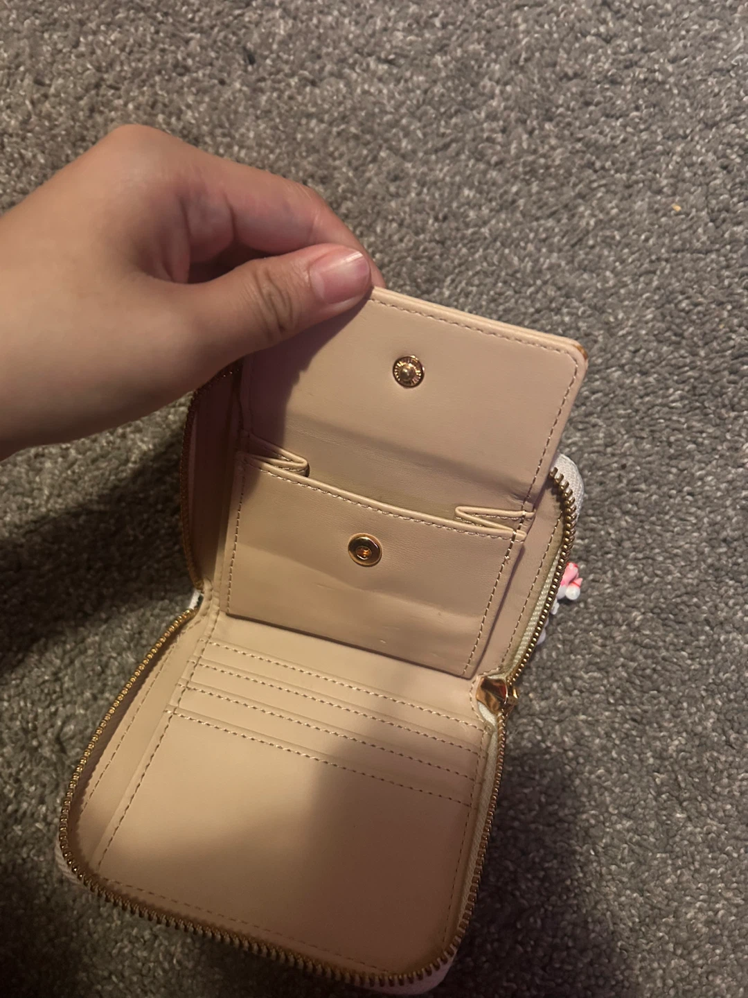 Guess Zip Around Wallet with Charm - photo 3